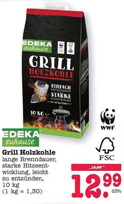 Grill Holzkohle 10 kg