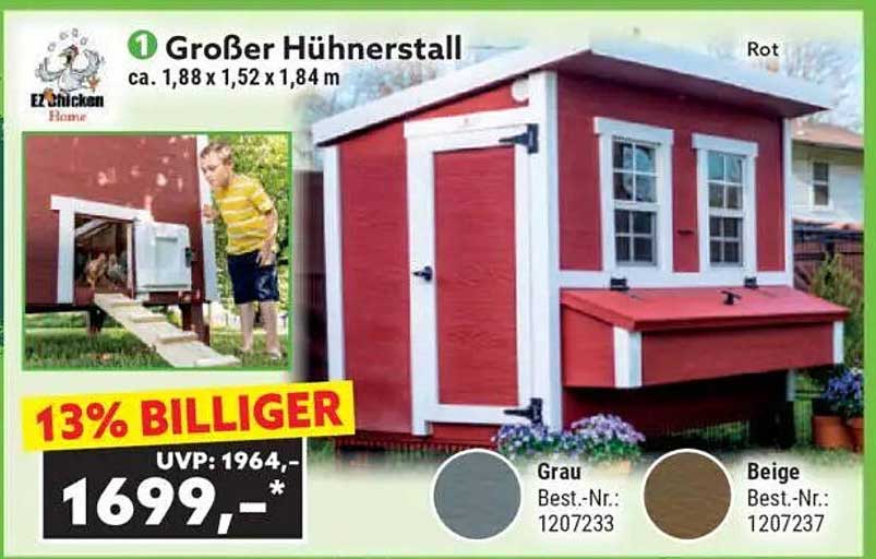 Großer Hühnerstall
