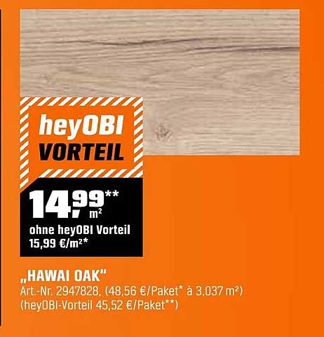 Hawai Oak Fußbodenbelag