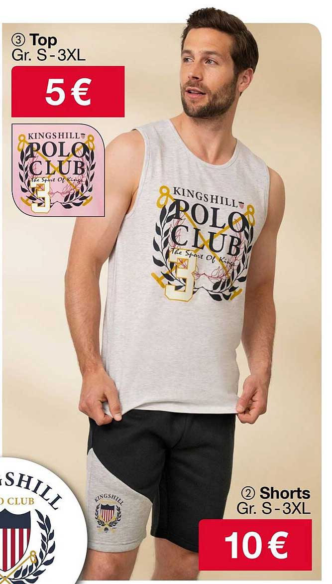 KINGSHILL Polo Club Top und Shorts – Sommerliche Mode für jeden Anlass