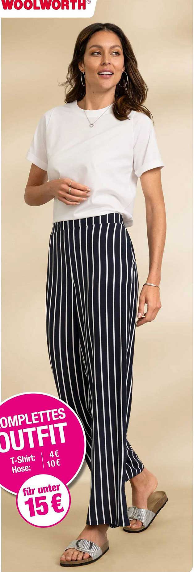 Komplettes Outfit - T-Shirt und Hose für unter 15 €