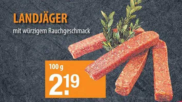 LANDJÄGER mit würzigem Rauchgeschmack