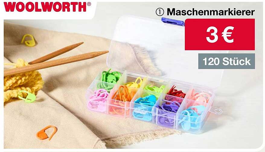 Maschenmarker – 120 Stück für nur 3 €