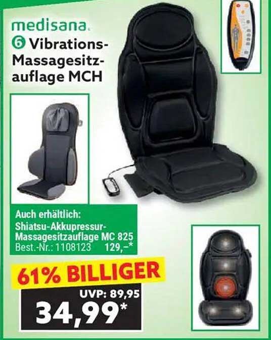 Medisana Vibrations-Massagesitzauflage MCH
