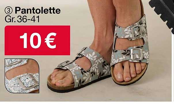 Pantoletten Gr. 36-41