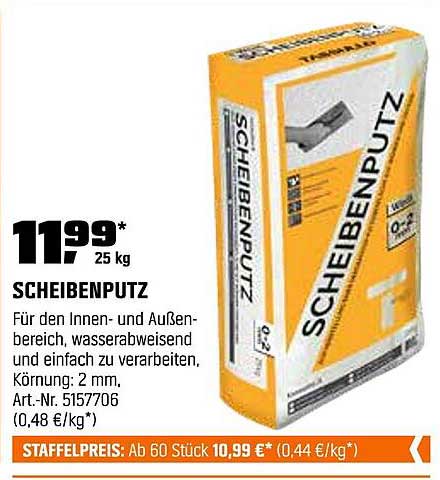 SCHEIBENPUTZ 25 kg