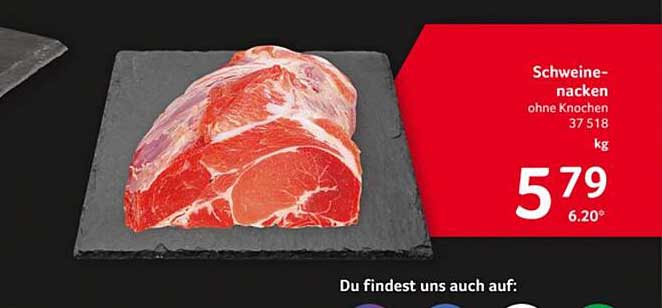 Schweinenacken ohne Knochen