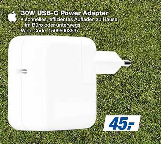 30W USB-C Power Adapter