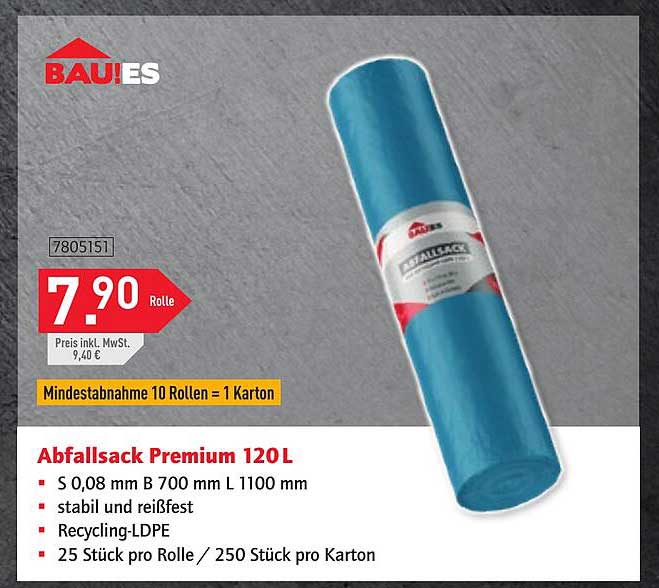 Abfallsack Premium 120L