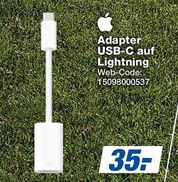 Adapter USB-C auf Lightning