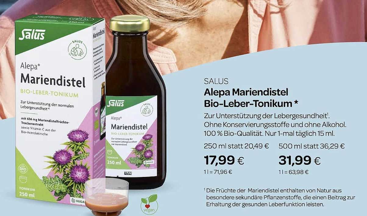 Alepa Mariendistel Bio-Leber-Tonikum*