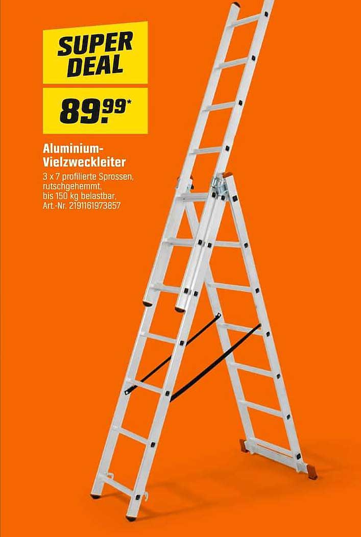 Aluminium-Vielzweckleiter