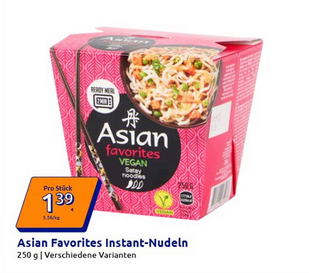 Asian Favorites Instant-Nudeln