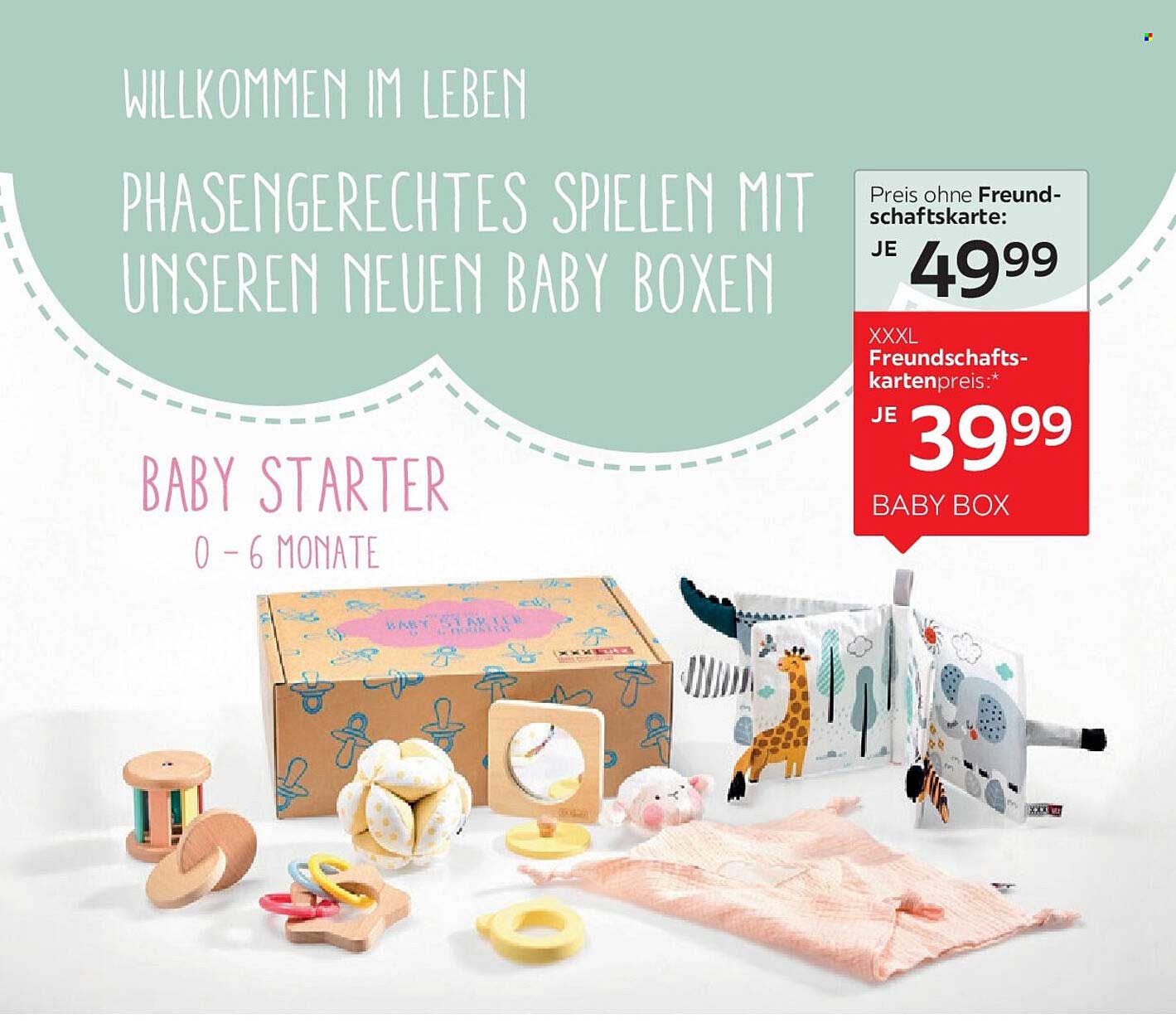 BABY STARTER 0 - 6 MONATE