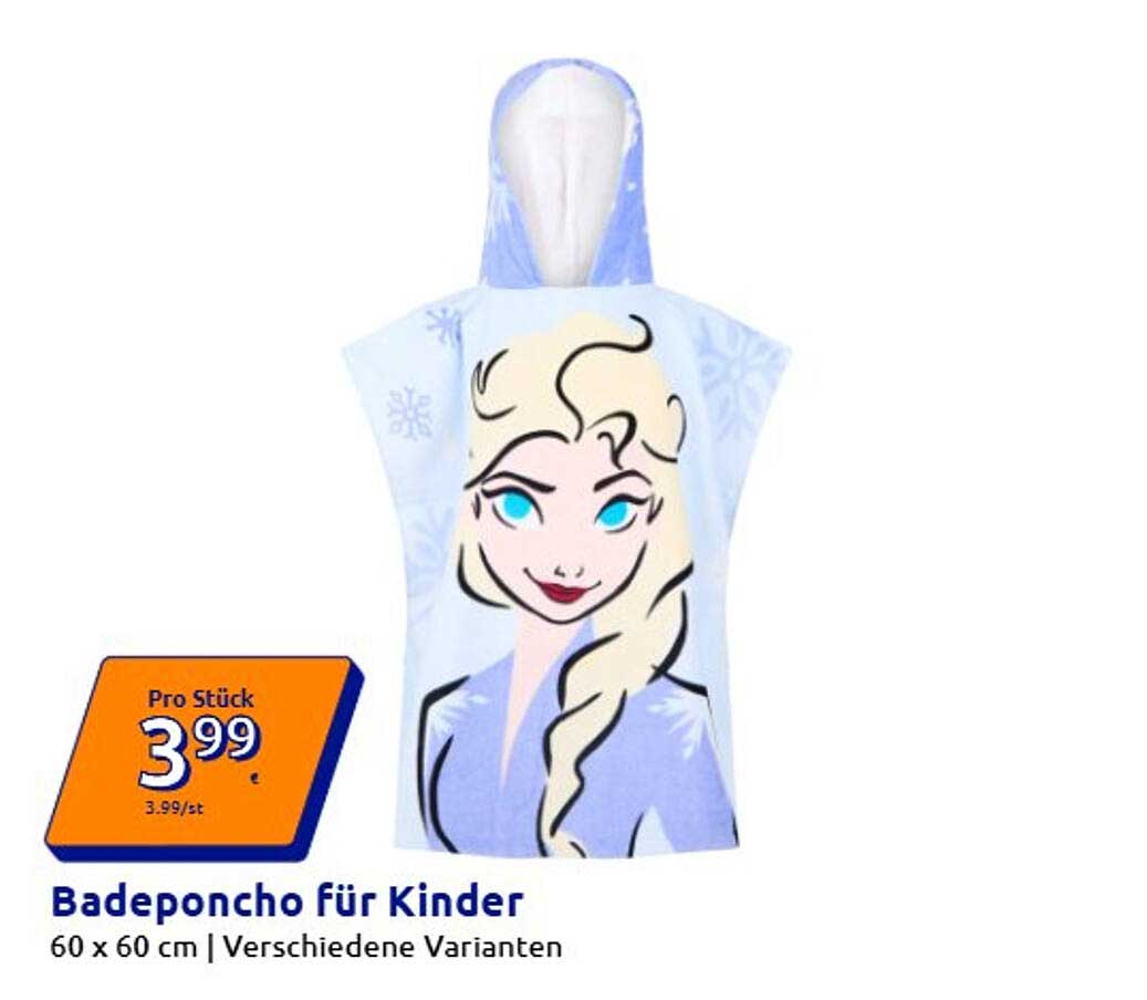 Badeponcho für Kinder