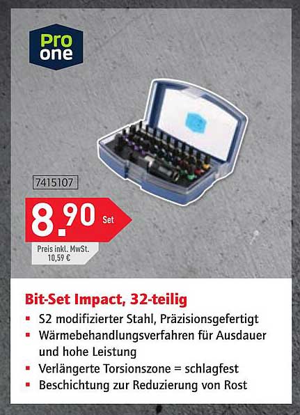 Bit-Set Impact, 32-teilig
