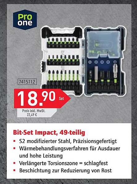 Bit-Set Impact, 49-teilig
