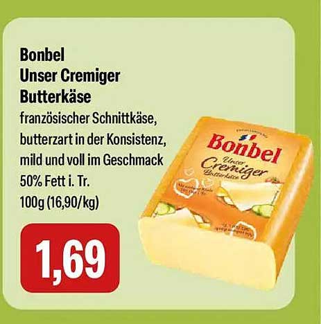 Bonbel Unser Cremiger Butterkäse