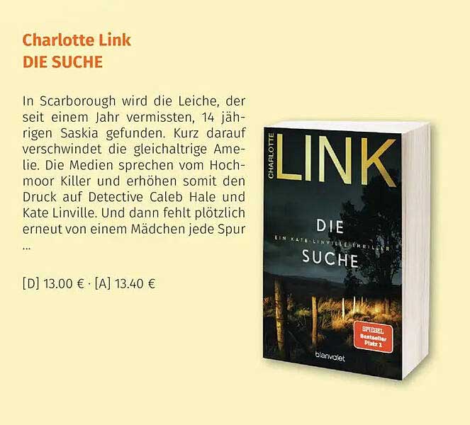Charlotte Link DIE SUCHE