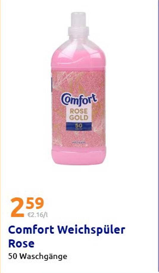 Comfort Weichspüler Rose