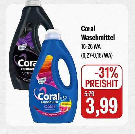 Coral Waschmittel