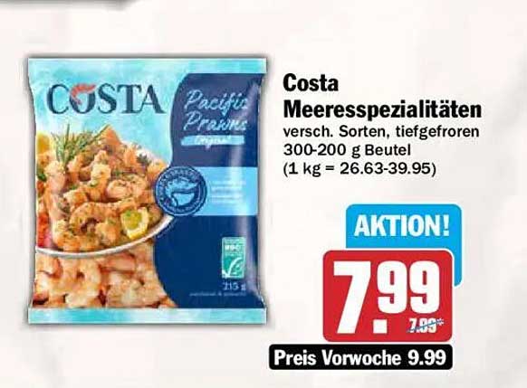 Costa Meeresspezialitäten