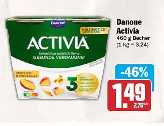 Danone Activia 460 g Becher