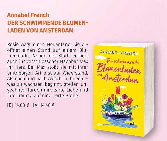 DER SCHWIMMENDE BLUMENLADEN VON AMSTERDAM