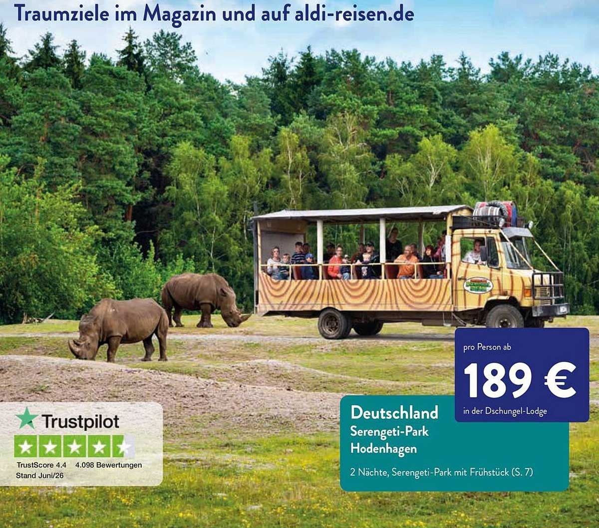 Deutschland Serengeti-Park Hodenhagen