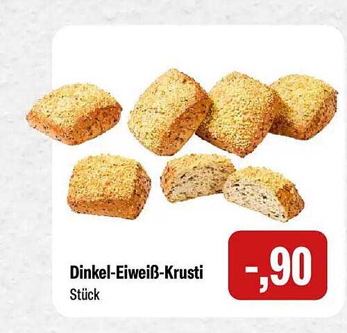 Dinkel-Eiweiß-Krusti