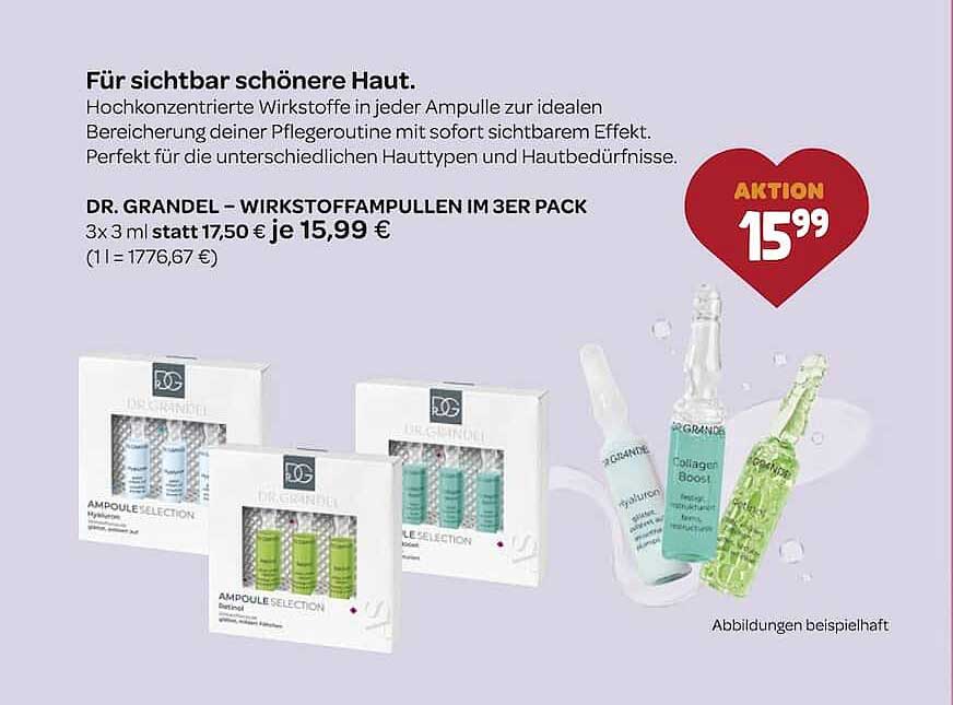 DR. GRANDEL – WIRKSTOFFAMPULLEN IM 3ER PACK