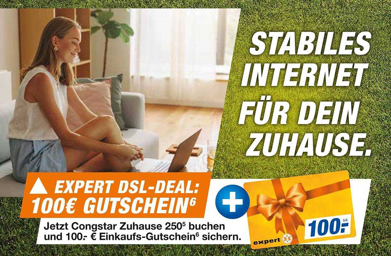 EXPERT DSL-DEAL: 100€ GUTSCHEIN