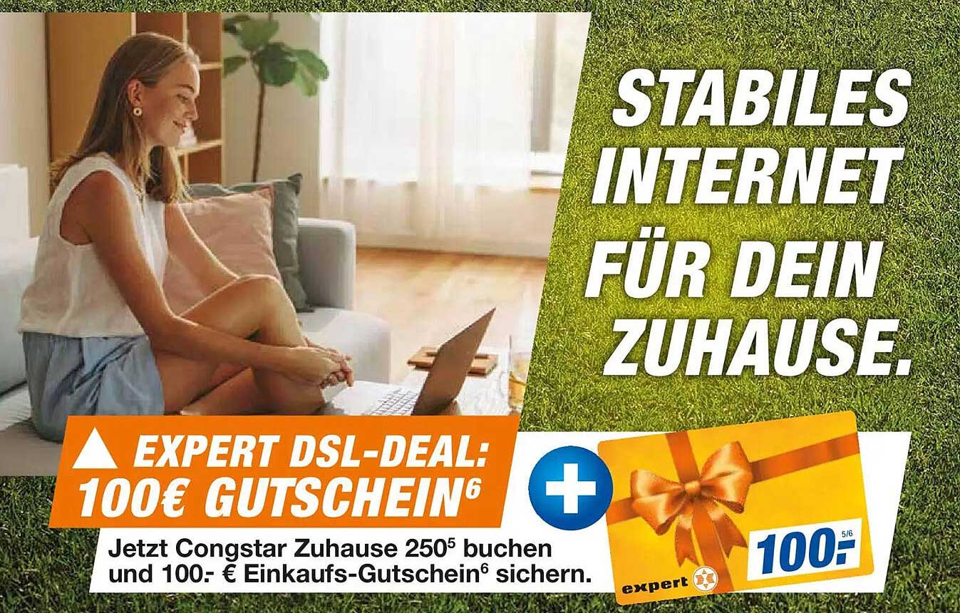 EXPERT DSL-DEAL: 100€ GUTSCHEIN
