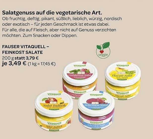 FAUSER VITAQUELL – FEINKOST SALATE