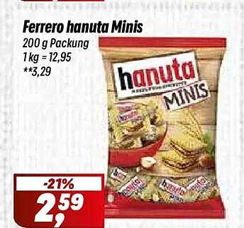 Ferrero hanuta Minis