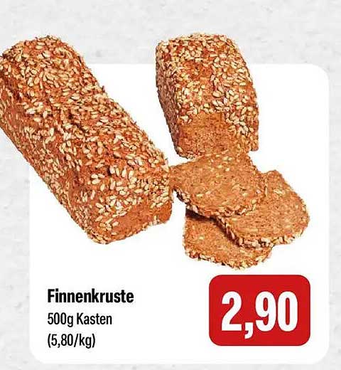 Finnenkruste 500g Kasten (5,80/kg)