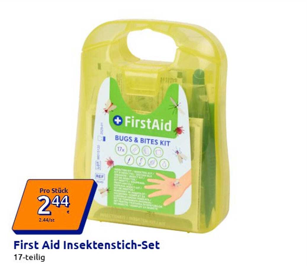 First Aid Insektenstich-Set