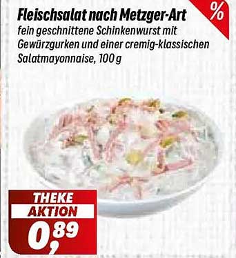 Fleischsalat nach Metzger-Art