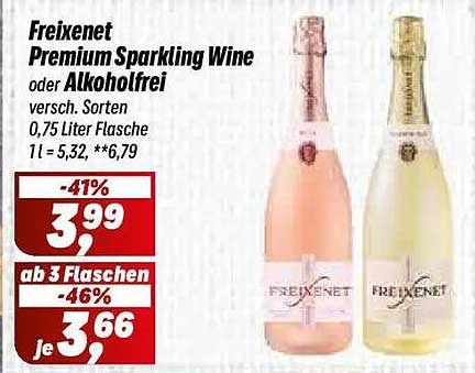 Freixenet Premium Sparkling Wine oder Alkoholfrei