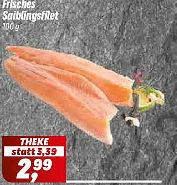 Frisches Saiblingsfilet 100 g