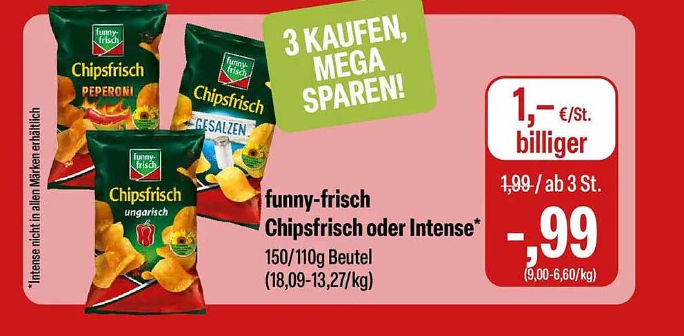funny-frisch Chipsfrisch oder Intense*
