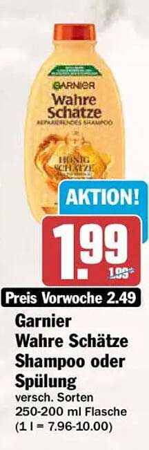 Garnier Wahre Schätze Shampoo oder Spülung