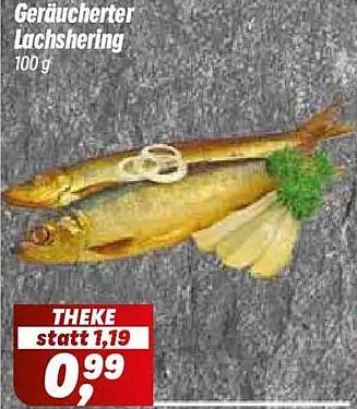 Geräucherter Lachshering 100 g