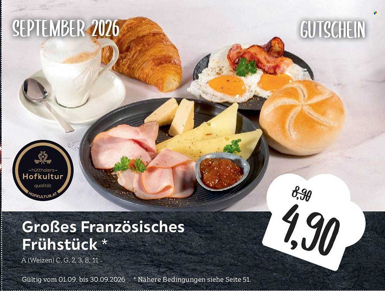 Großes Französisches Frühstück *