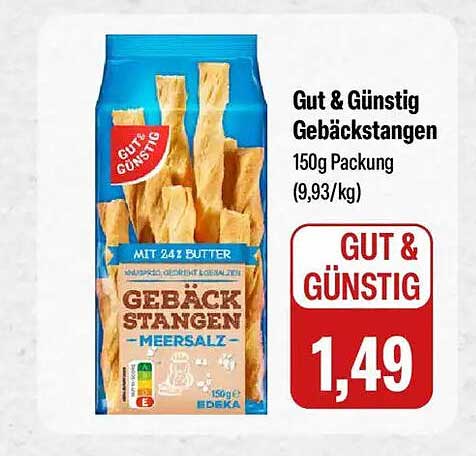 Gut & Günstig Gebäckstangen