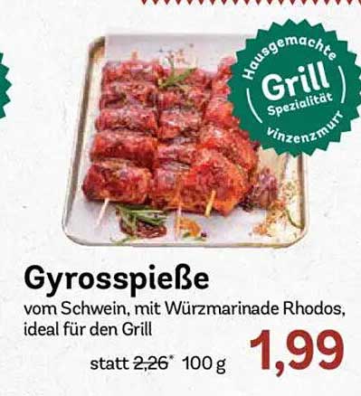 Gyrosspieße