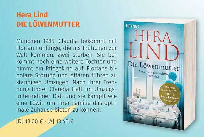 Hera Lind DIE LÖWENMUTTER