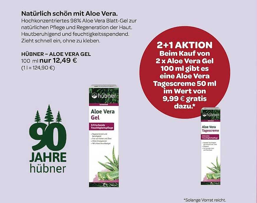 HÜBNER – ALOE VERA GEL