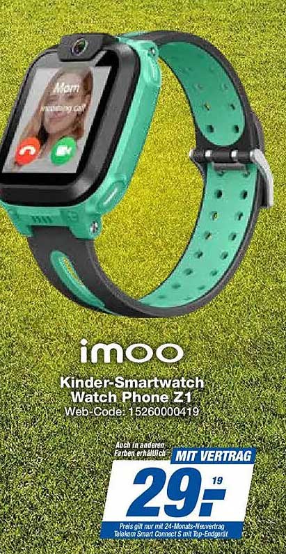 imoo Kinder-Smartwatch Watch Phone Z1