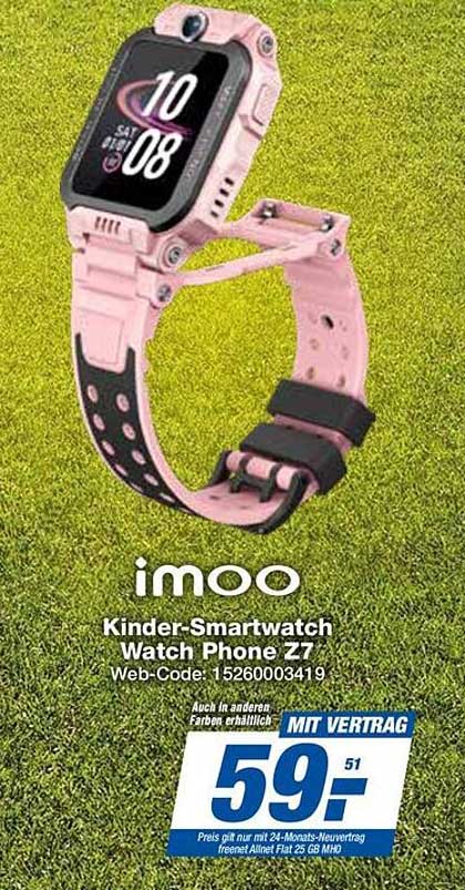 imoo Kinder-Smartwatch Watch Phone Z7